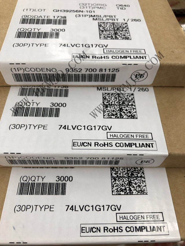 NXP 74LVC1G17GV 邏輯緩沖器，驅(qū)動(dòng)器，接收器，收發(fā)器