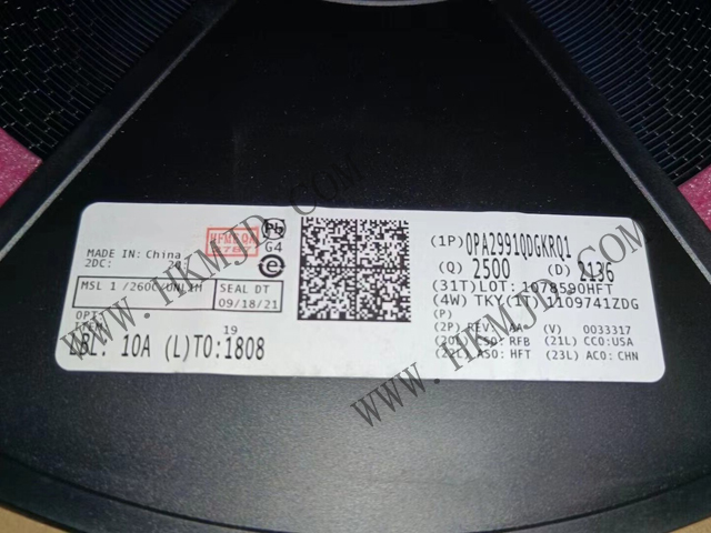 【供應(yīng)TI汽車放大器】OPA2991QDGKRQ1 40V、4.5MHz 低噪聲運算放大器