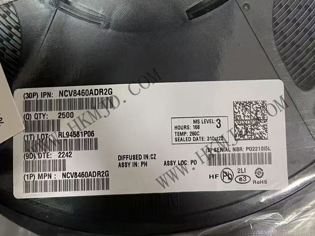供應(yīng)[ON] NCV8460ADR2G 自保護(hù)高壓側(cè)驅(qū)動器，助力汽車與工業(yè)應(yīng)用