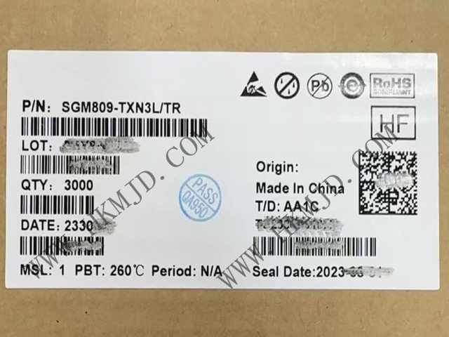 SGM809-TXN3L：低功耗微處理器監(jiān)控電路，3.08V 精準(zhǔn)電壓監(jiān)測(cè)